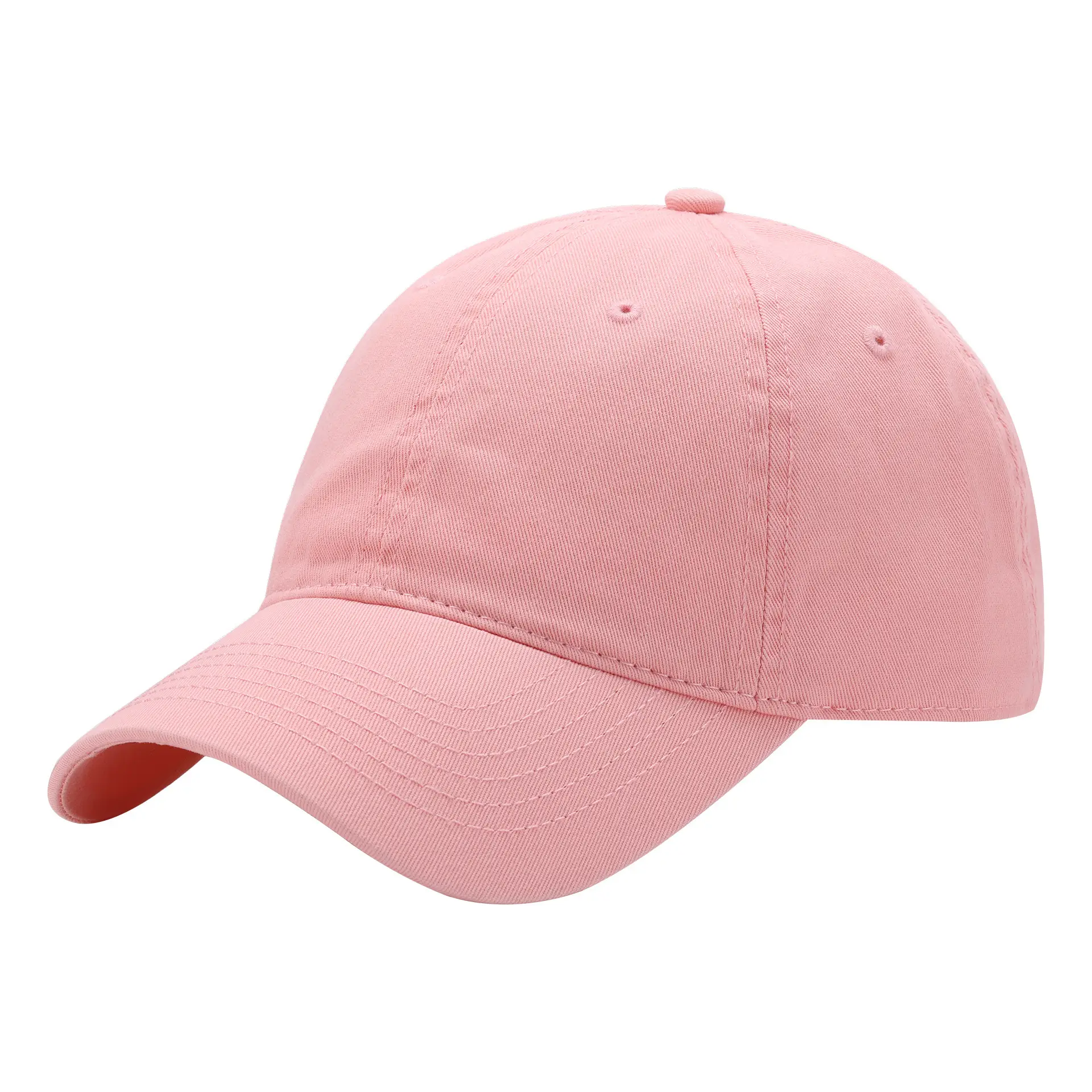 Light Blue Cotton Baseball Cap Big Head - Image 16