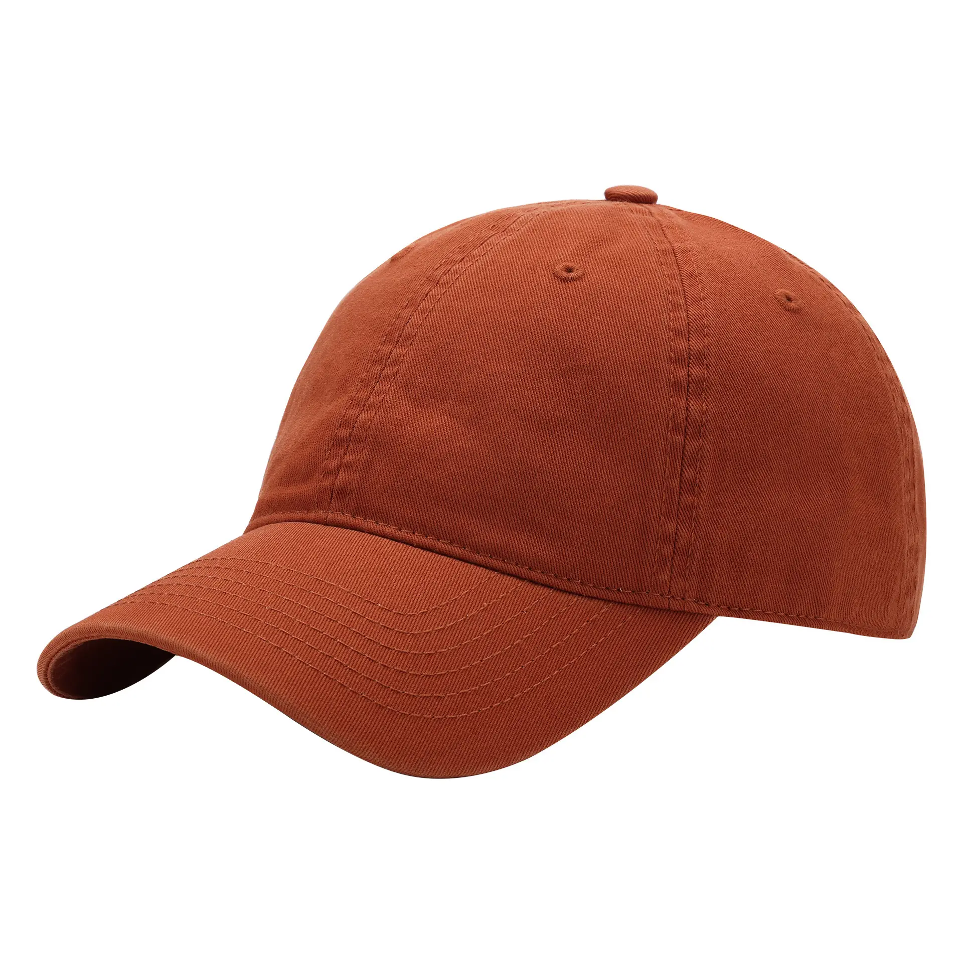 Light Blue Cotton Baseball Cap Big Head - Image 37