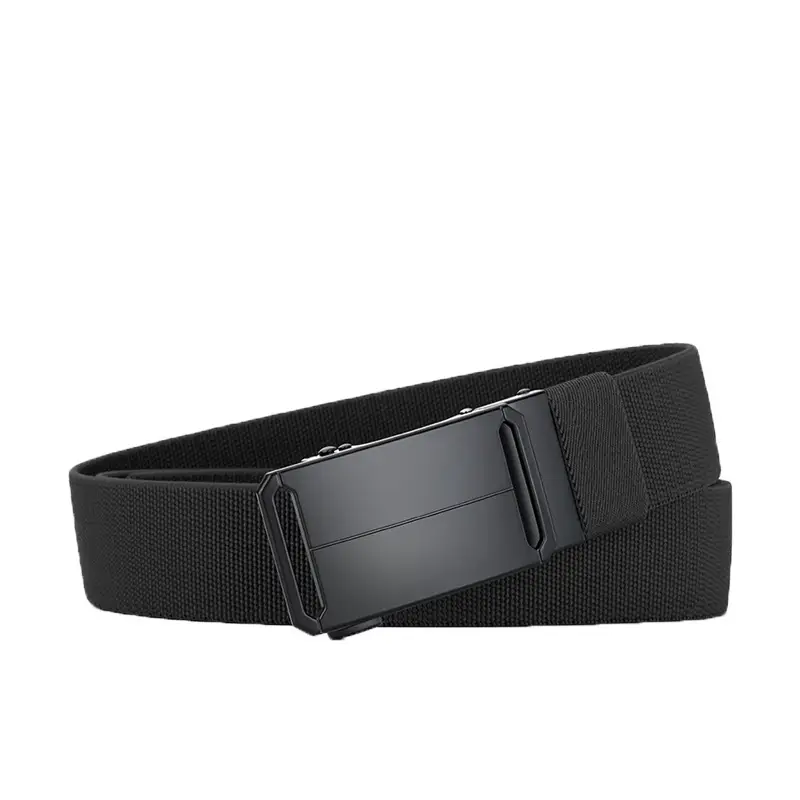 Automatic Buckle Belt for Men Black Adjustable - Image 11