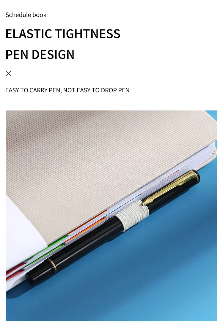 2025 Spanish English Cross-border A5 Planner Strap Book Set — feature 19