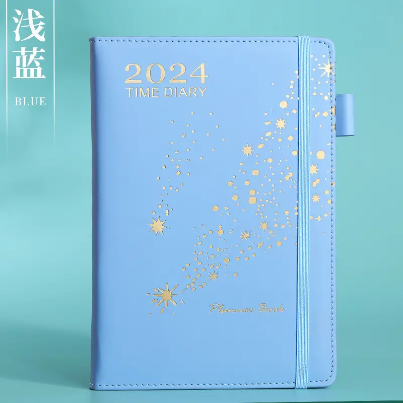 2025 Spanish English Cross-border A5 Planner Strap Book Set — feature 25