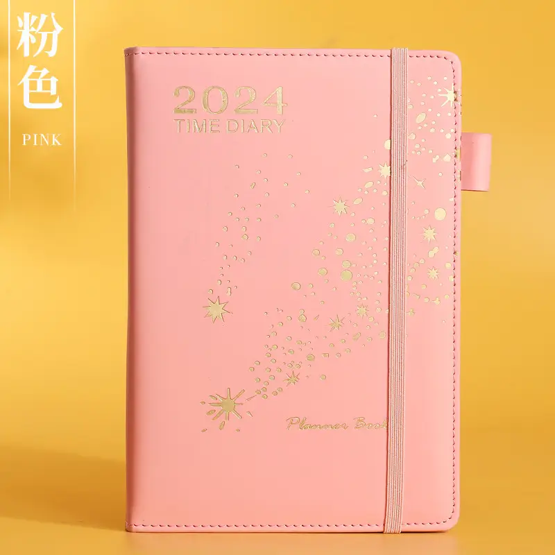 2025 Spanish English Cross-border A5 Planner Strap Book Set — feature 26