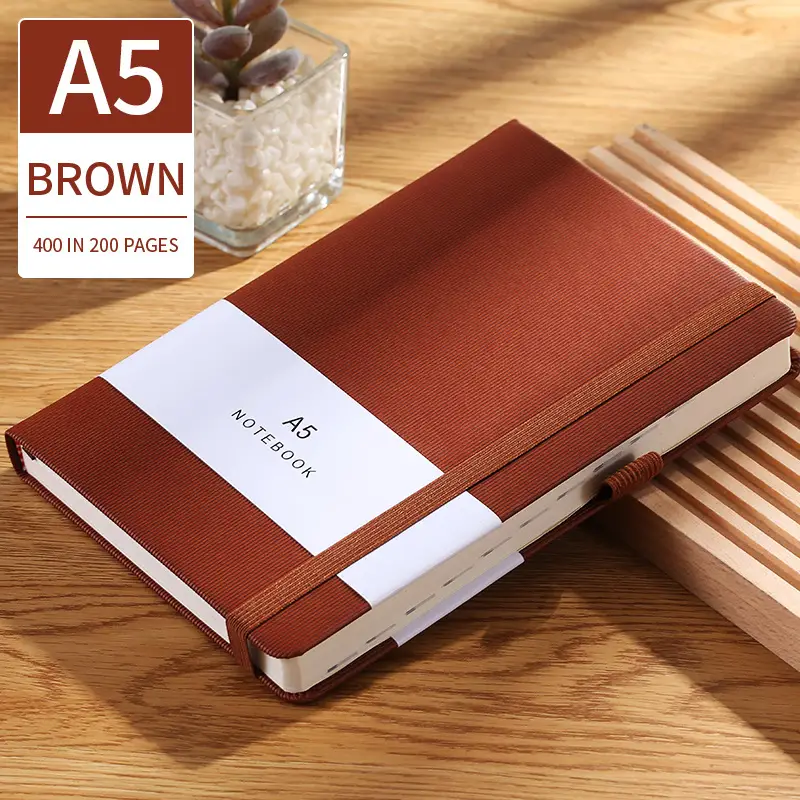 2025 Spanish English Cross-border A5 Planner Strap Book Set - Image 5