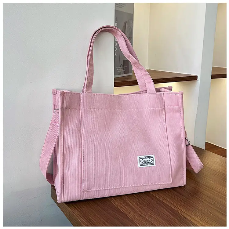 Black Large Capacity Fashion Casual Shoulder Crossbody Tote Bag — feature 22