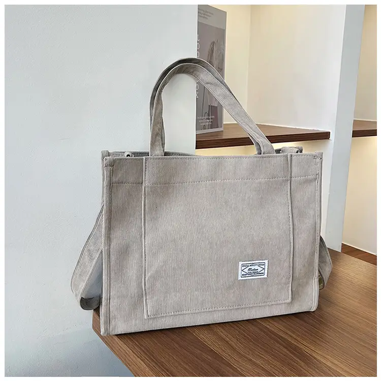 Black Large Capacity Fashion Casual Shoulder Crossbody Tote Bag — feature 23