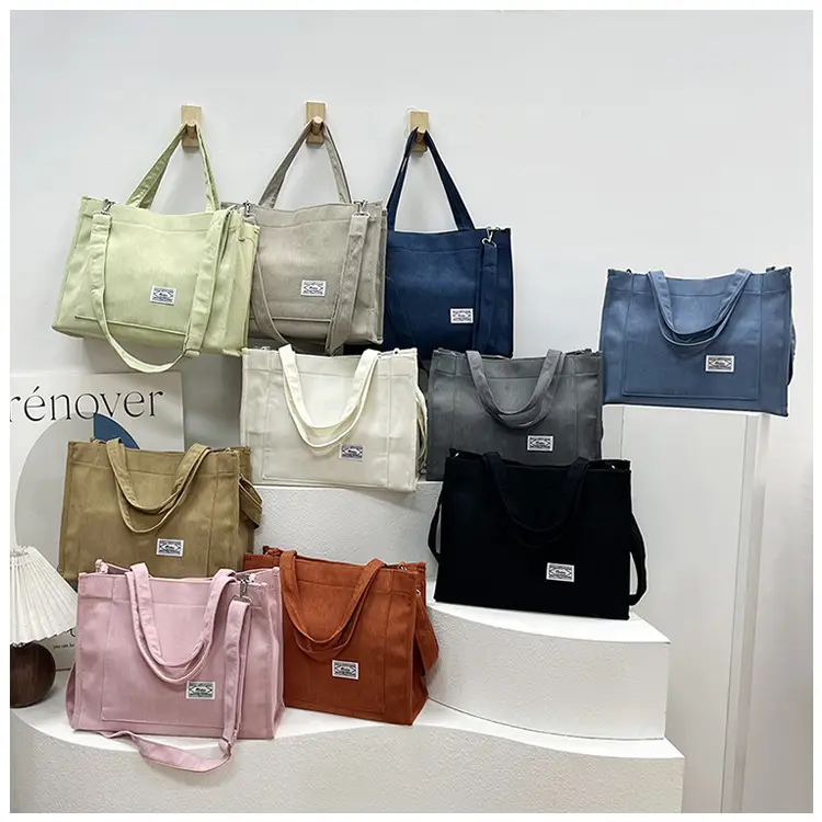 Black Large Capacity Fashion Casual Shoulder Crossbody Tote Bag — feature 29