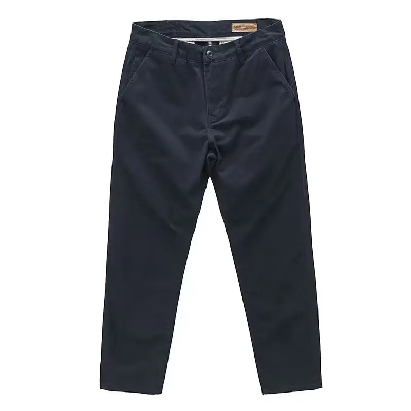 Men Grey Cotton Capri Pants 3 Colors - Image 7