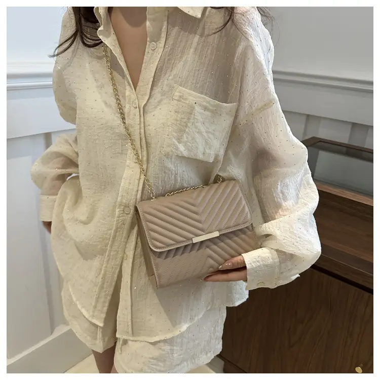 Women's 2024 Gradient Textured Shoulder Bag — feature 15