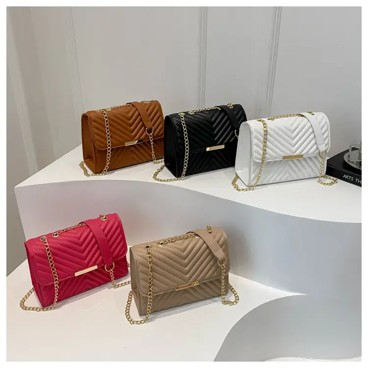 Women's 2024 Gradient Textured Shoulder Bag — feature 23