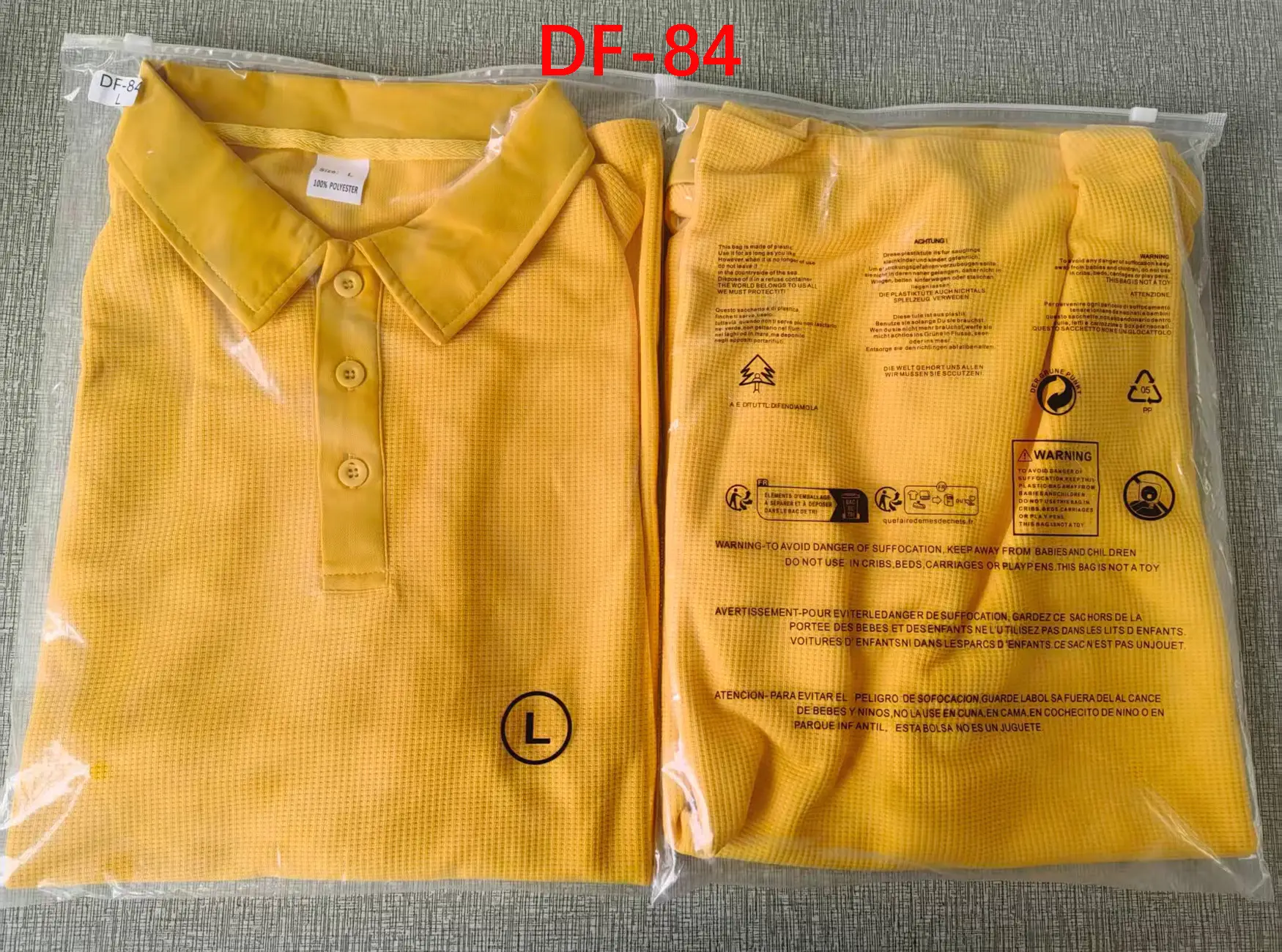 2026 Export Men's Polo Shirt Long Sleeve Button Down Vacation Casual T-Shirt — feature 4