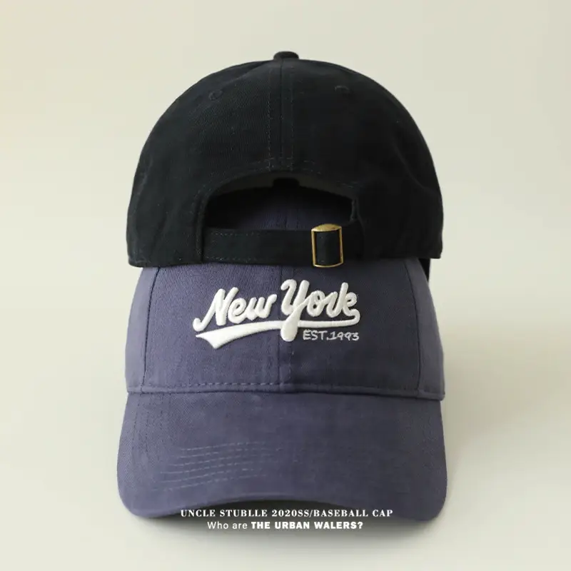 New York Fashion Cap Set Pink Black White Blue - Image 7