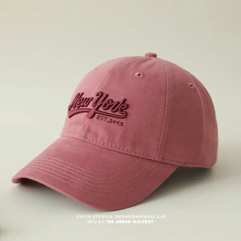 New York Fashion Cap Set Pink Black White Blue — feature 8