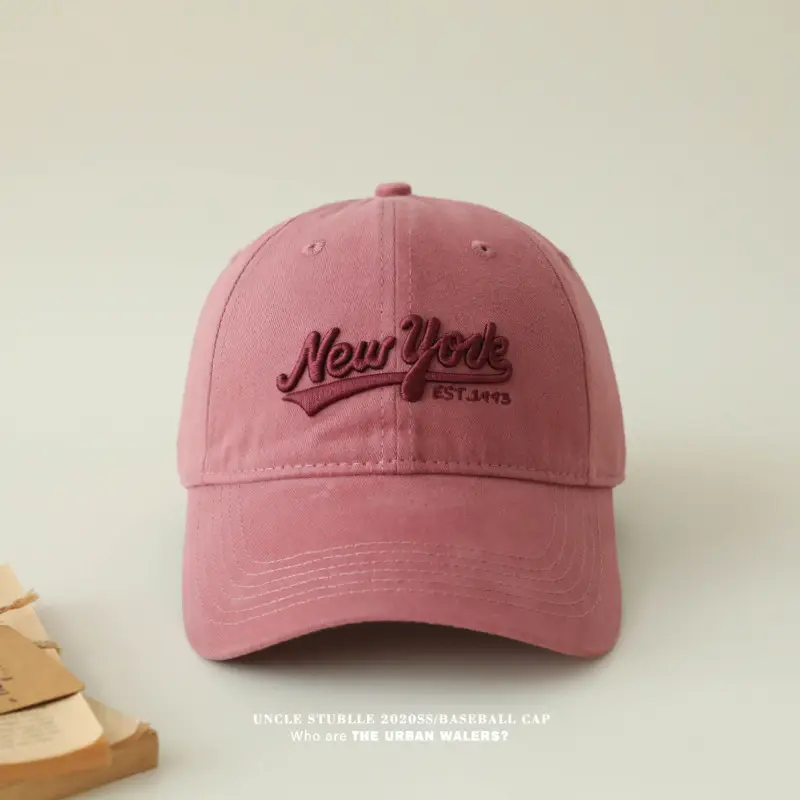 New York Fashion Cap Set Pink Black White Blue — feature 9