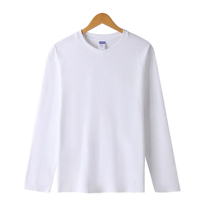 Heavyweight Men's T-Shirt 260g Pure Cotton Long Sleeve - Image 13