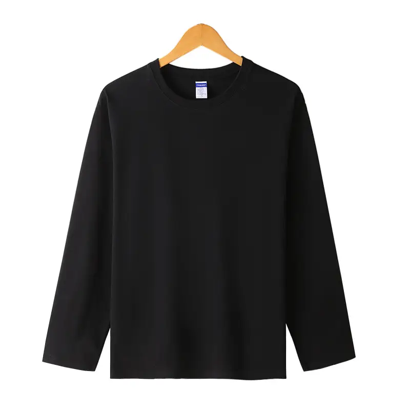 Heavyweight Men's T-Shirt 260g Pure Cotton Long Sleeve - Image 2