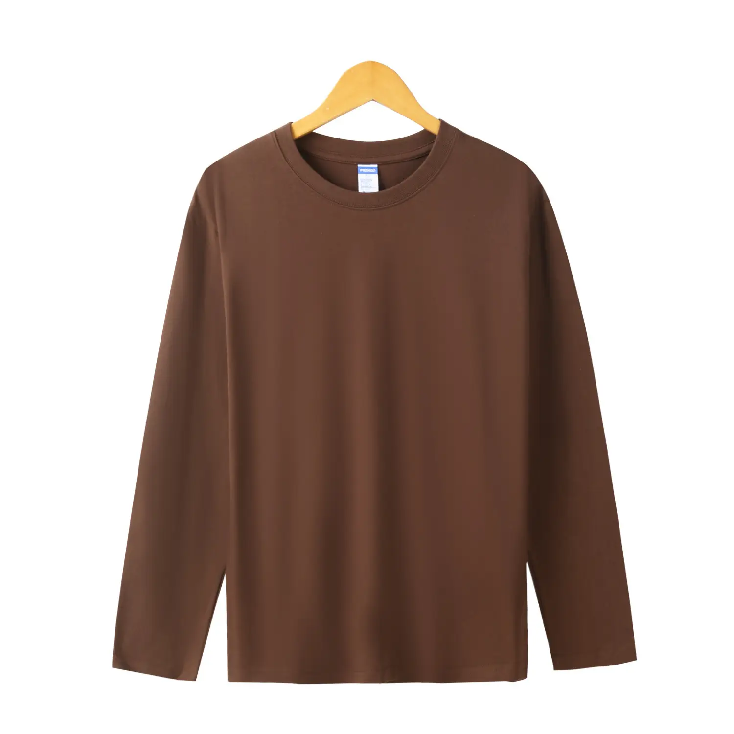 Heavyweight Men's T-Shirt 260g Pure Cotton Long Sleeve - Image 7