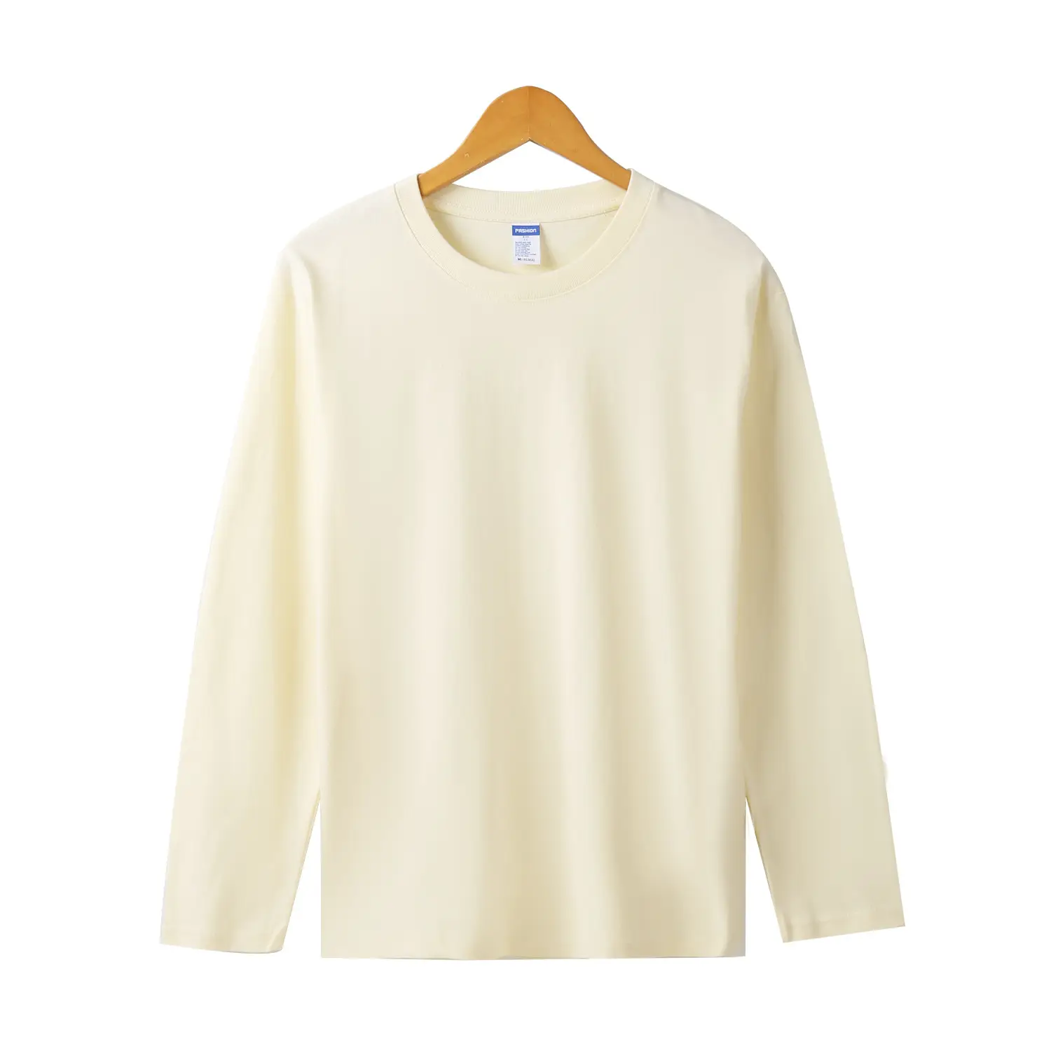 Heavyweight Men's T-Shirt 260g Pure Cotton Long Sleeve - Image 8