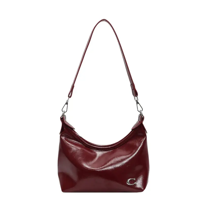 Patent Leather Large Bag Women 2024 Summer - Image 9