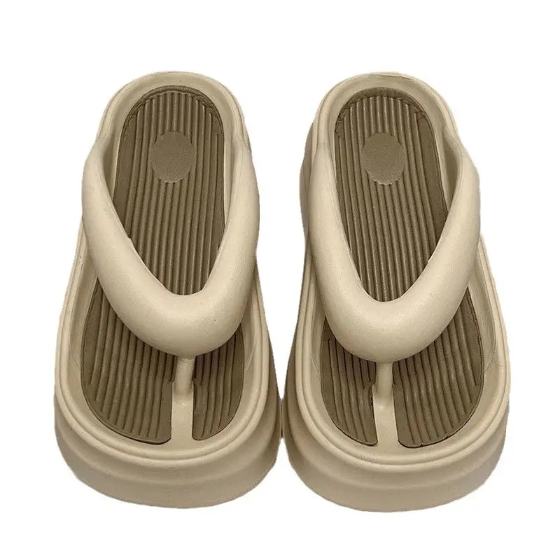 2026 New Eva Flip-Flops for Women, Summer Trendy Height-Increasing Versatile Thick-Soled Comfortable Beach Sandals for Outdoor Wear - Image 9