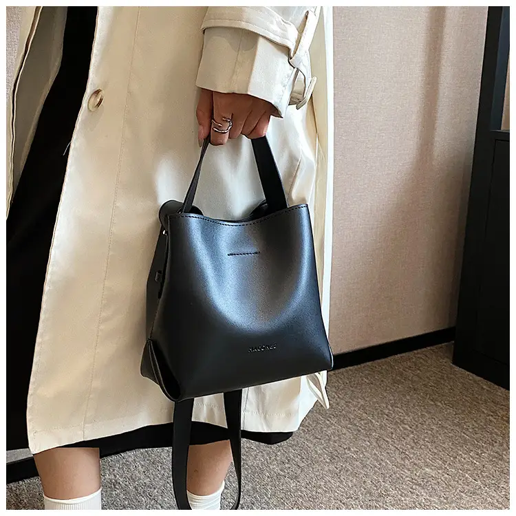 Women's Retro Korean Bucket Bag Tan 2024 β feature 18