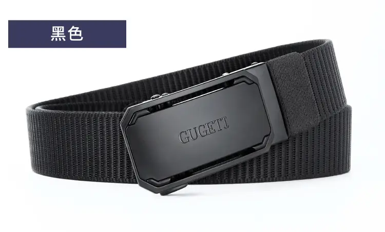 Men's Belt Alloy Automatic Buckle Wholesale Business Belt — feature 15