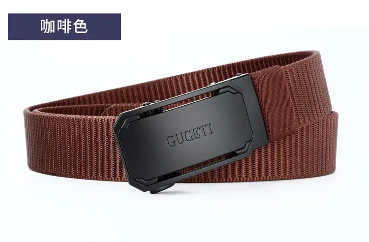 Men's Belt Alloy Automatic Buckle Wholesale Business Belt — feature 16
