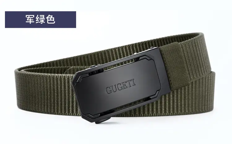 Men's Belt Alloy Automatic Buckle Wholesale Business Belt — feature 17