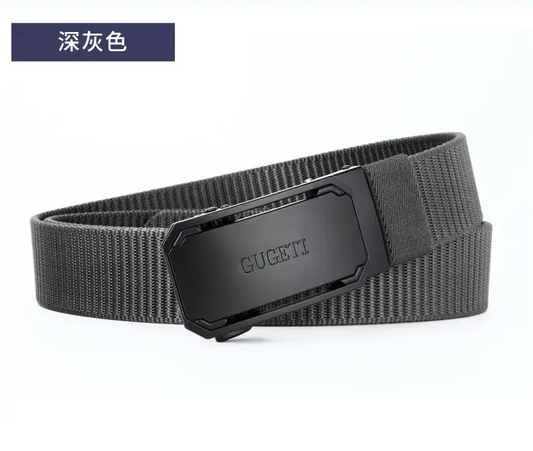 Men's Belt Alloy Automatic Buckle Wholesale Business Belt — feature 21