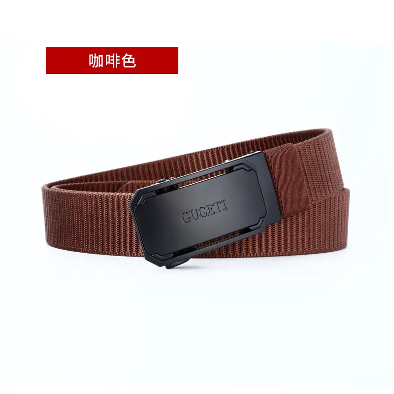 Men's Belt Alloy Automatic Buckle Wholesale Business Belt - Image 4