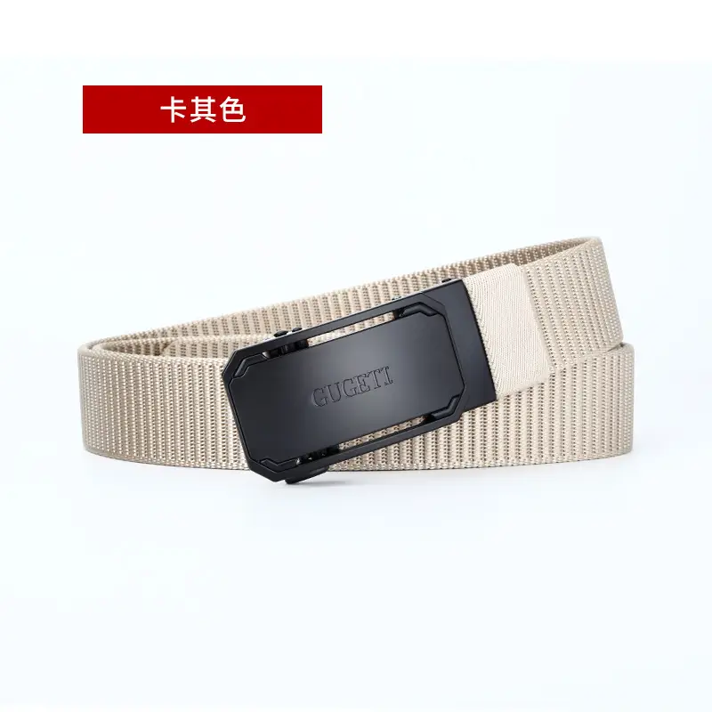 Men's Belt Alloy Automatic Buckle Wholesale Business Belt - Image 5