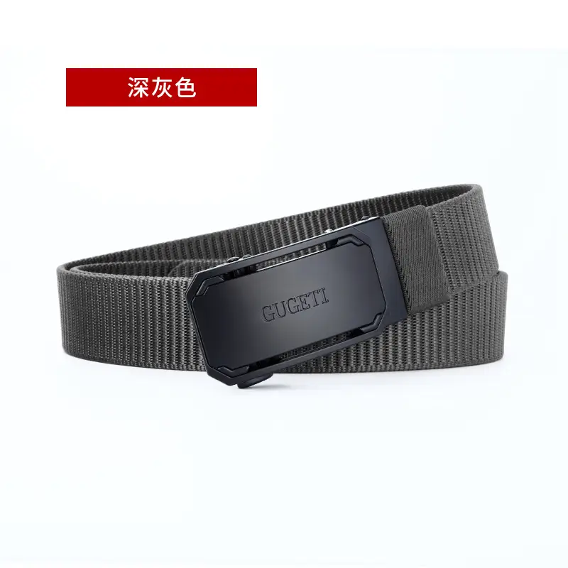 Men's Belt Alloy Automatic Buckle Wholesale Business Belt - Image 7