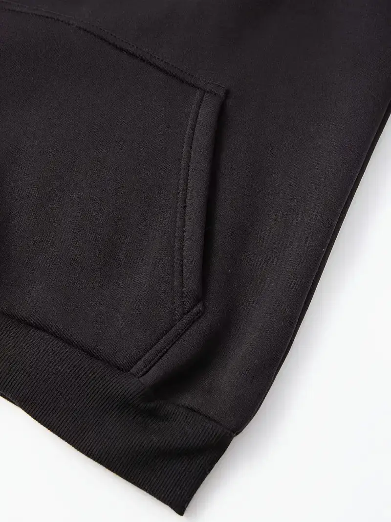 Men's Beige Zipper Hoodie Multi-Pocket Sweatshirt — feature 15