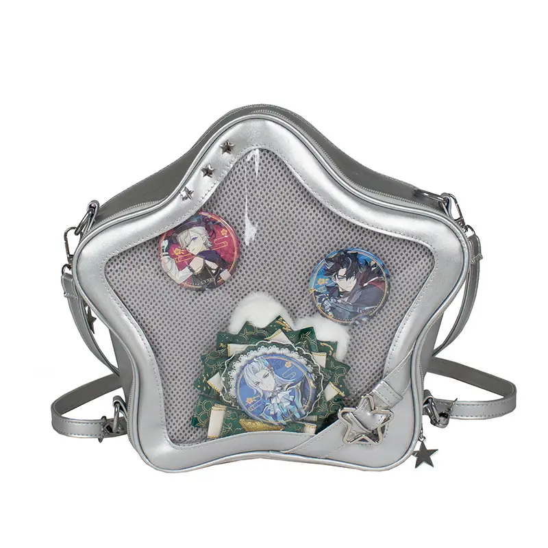 Trendy Celebrity Pain Bag with Star Design - Image 9