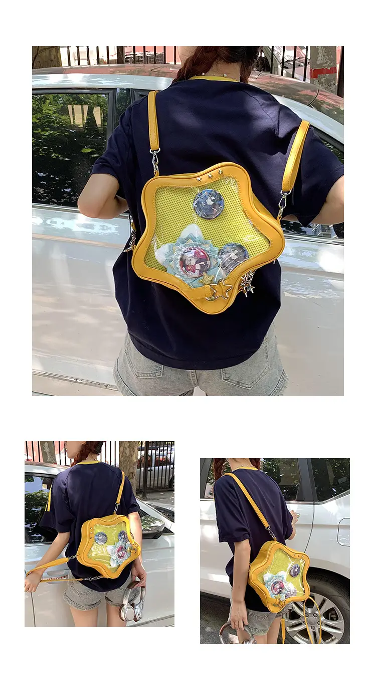 Trendy Celebrity Pain Bag with Star Design — feature 12