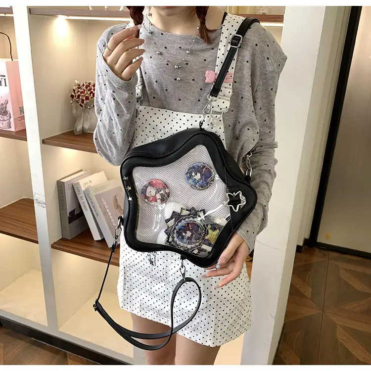 Trendy Celebrity Pain Bag with Star Design — feature 18