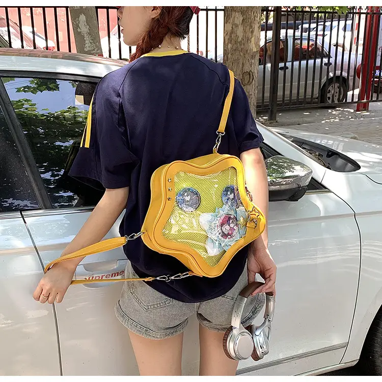 Trendy Celebrity Pain Bag with Star Design — feature 19