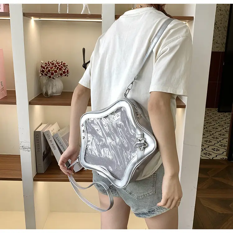 Trendy Celebrity Pain Bag with Star Design — feature 22
