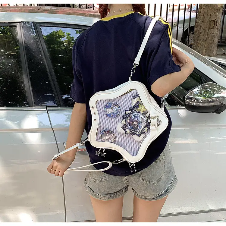 Trendy Celebrity Pain Bag with Star Design — feature 23