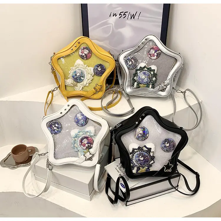 Trendy Celebrity Pain Bag with Star Design — feature 4