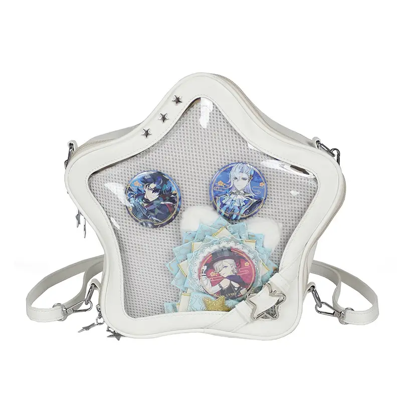 Trendy Celebrity Pain Bag with Star Design - Image 2