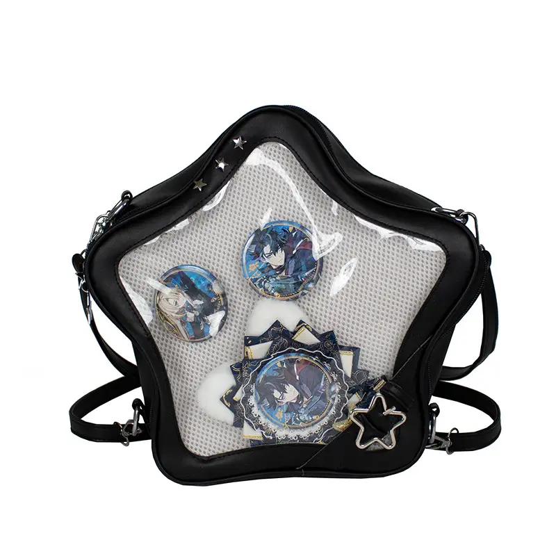 Trendy Celebrity Pain Bag with Star Design - Image 3