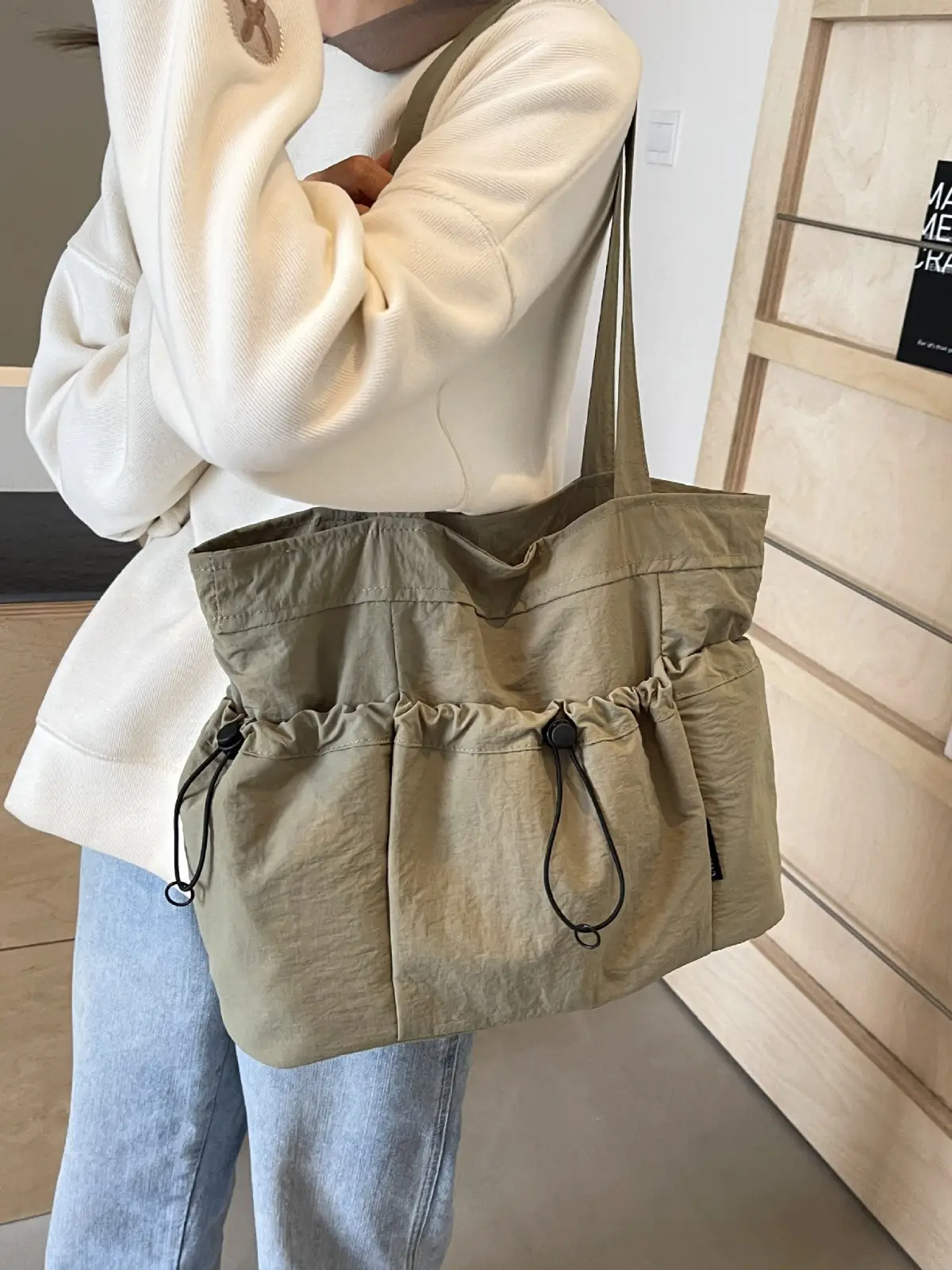 Women's Casual Brown Shoulder Bag 2024 New Style - Image 7