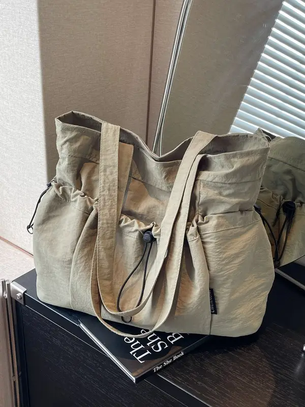 Women's Casual Brown Shoulder Bag 2024 New Style - Image 8