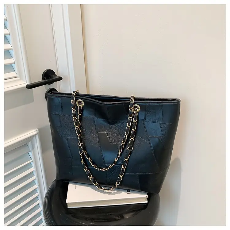 Brown Leather Shoulder Bag for Women 2024 Summer - Image 5