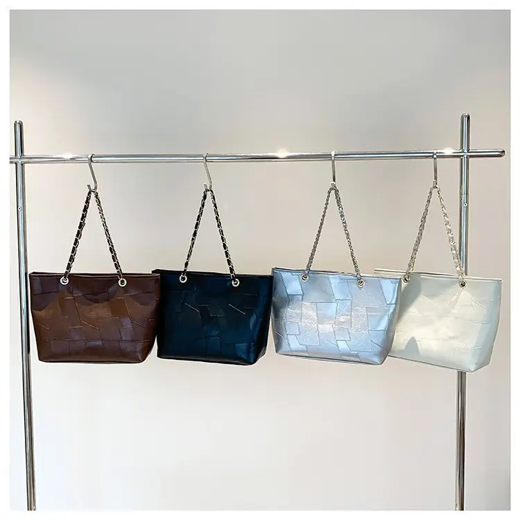 Brown Leather Shoulder Bag for Women 2024 Summer - Image 6