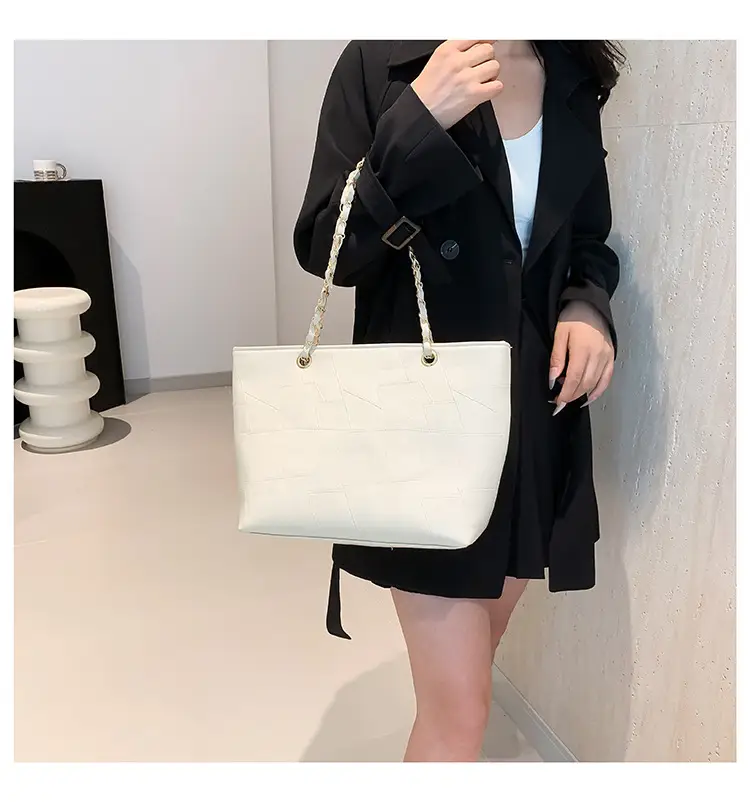 Brown Leather Shoulder Bag for Women 2024 Summer — feature 11