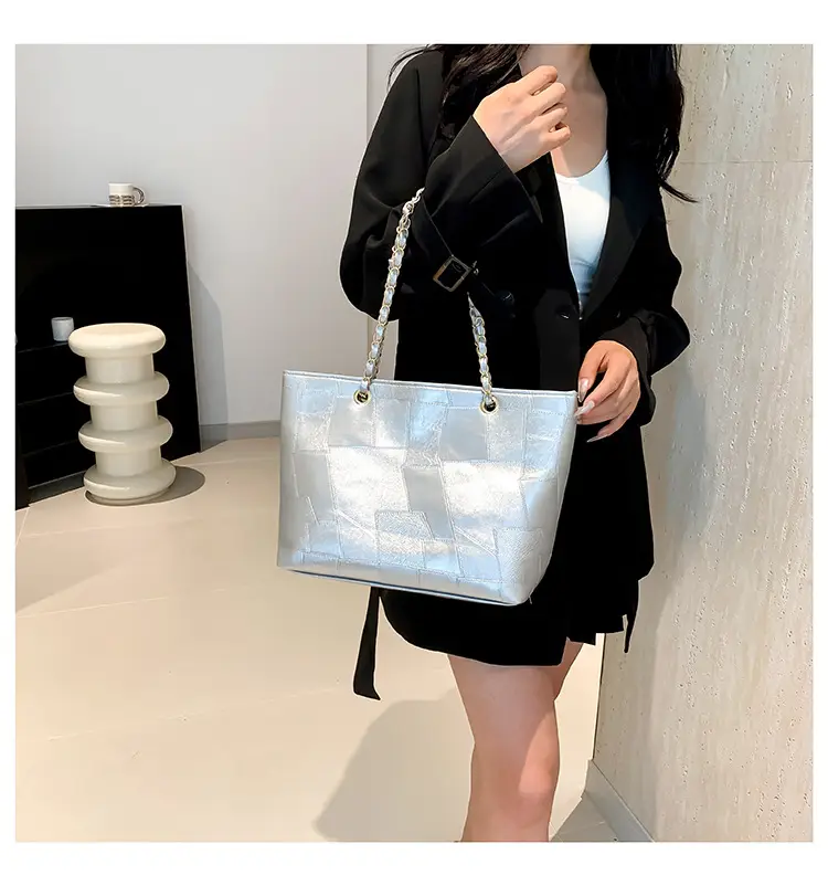 Brown Leather Shoulder Bag for Women 2024 Summer — feature 14