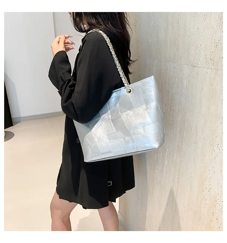 Brown Leather Shoulder Bag for Women 2024 Summer — feature 15
