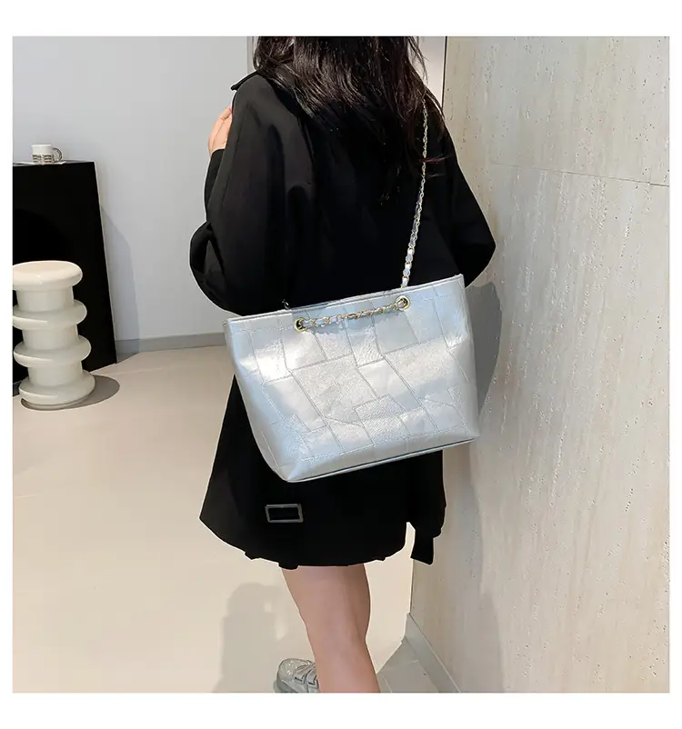 Brown Leather Shoulder Bag for Women 2024 Summer — feature 16