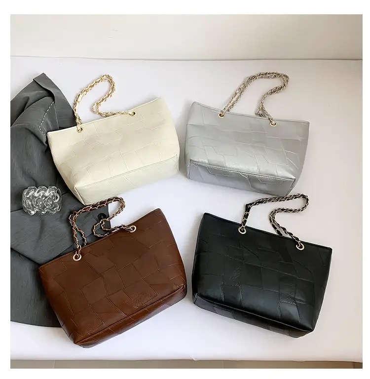 Brown Leather Shoulder Bag for Women 2024 Summer — feature 9